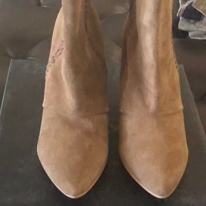 Charles David Tobacco Suede Boot size 7.5